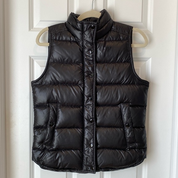 J. Crew Jackets & Blazers - J‎ Crew Women's Down Puffer Vest - Black - Size XS